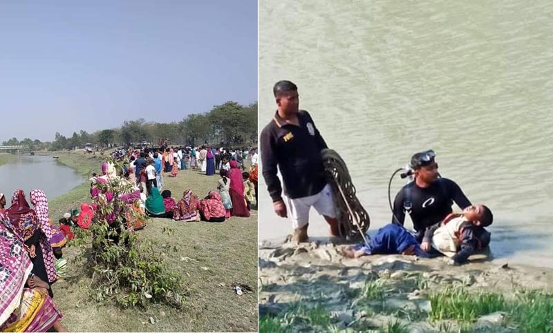 পৃথক নৌকা ডুবিতে ৪ জনের মৃত্যু