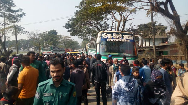 দক্ষিণ সুরমায় বাস-সিএনজি মুখোমুখি সংঘর্ষে নারী নিহত