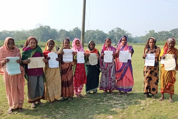 সুনামগঞ্জে ভূমিহীনদের নামে বন্দোবস্ত দেওয়া জমি প্রভাবশালীদের দখলে