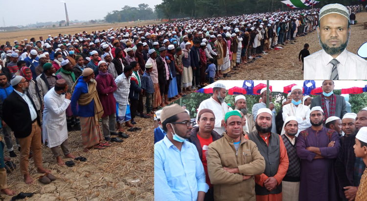 গোয়াইনঘাট উপজেলা বিএনপির আহবায়ক লুৎফুর রহমানের দাফন সম্পন্ন