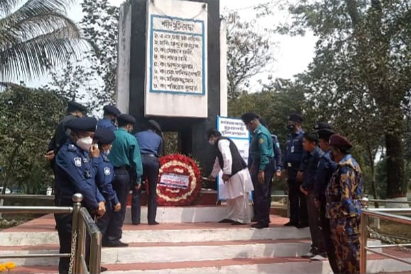 সিলেটে পুলিশ মেমোরিয়াল ডে পালিত