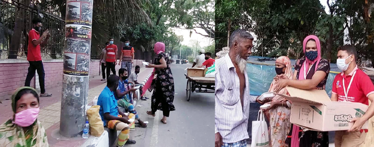 অসহায় মানুষের পাশে জোনাকি হিজড়া