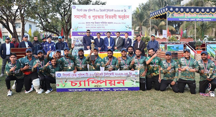 হবিগঞ্জকে উড়িয়ে আইজিপি কাপ ক্রিকেটে চ্যাম্পিয়ন সিলেট